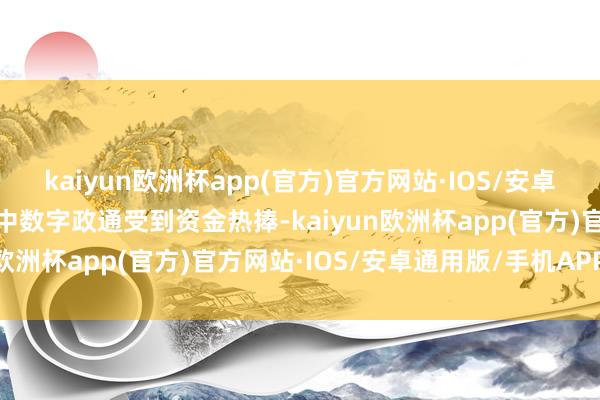 kaiyun欧洲杯app(官方)官方网站·IOS/安卓通用版/手机APP下载其中数字政通受到资金热捧-kaiyun欧洲杯app(官方)官方网站·IOS/安卓通用版/手机APP下载