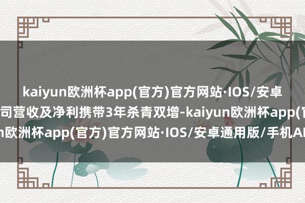 kaiyun欧洲杯app(官方)官方网站·IOS/安卓通用版/手机APP下载公司营收及净利携带3年杀青双增-kaiyun欧洲杯app(官方)官方网站·IOS/安卓通用版/手机APP下载