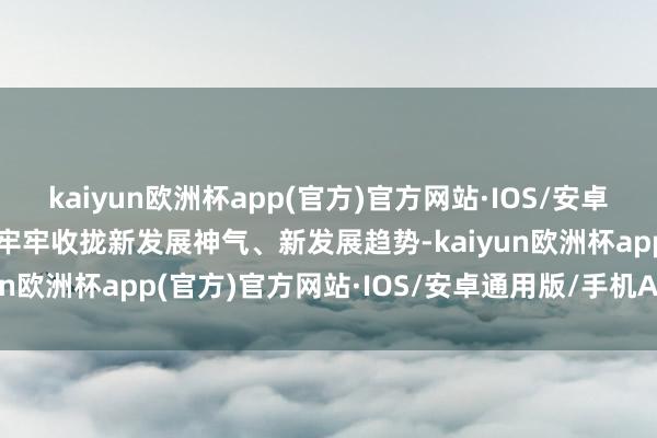 kaiyun欧洲杯app(官方)官方网站·IOS/安卓通用版/手机APP下载要牢牢收拢新发展神气、新发展趋势-kaiyun欧洲杯app(官方)官方网站·IOS/安卓通用版/手机APP下载