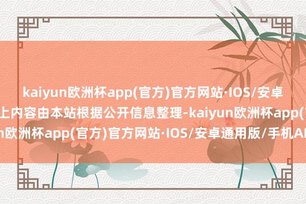 kaiyun欧洲杯app(官方)官方网站·IOS/安卓通用版/手机APP下载以上内容由本站根据公开信息整理-kaiyun欧洲杯app(官方)官方网站·IOS/安卓通用版/手机APP下载